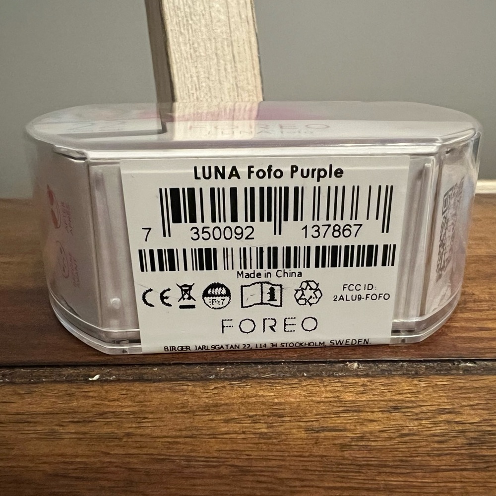 FOREO LUNA Fofo - Purple - NIB - Picture 6 of 6